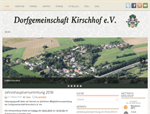 Tablet Screenshot of kirschhof.net